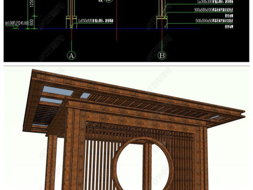 精品中式風(fēng)格景觀亭 木亭涼亭的全套CAD施工圖與設(shè)計(jì)應(yīng)用